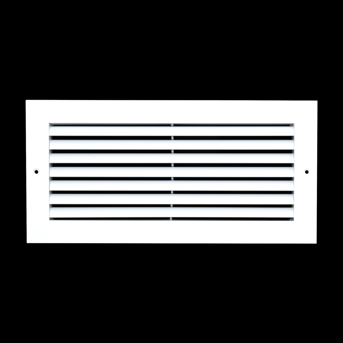 14"x6" White Aluminum Rust-Free Return Air Grille, High-Airflow HVAC Cold Air Intake for Wall & Ceiling