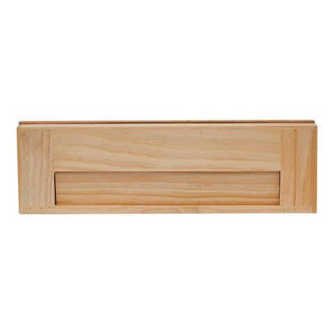 15" Oak Wood Corner Baseboard Register, Adjustable Vent Cover