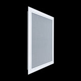 18"x24" White Aluminum Return Air Filter Grille, Removable Door