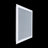 20"x24" White Aluminum Return Air Filter Grille, Removable Door