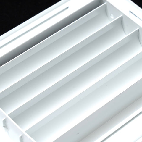 18"x18" White Aluminum Rust-Free Return Air Grille, High-Airflow HVAC Cold Air Intake for Wall & Ceiling