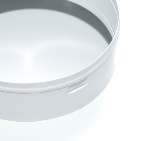 Fits 24"x24" White Steel T-Bar Drop Ceiling Diffuser, 2x2 Lay-In Flat Plate Plaque, 10" Round Neck