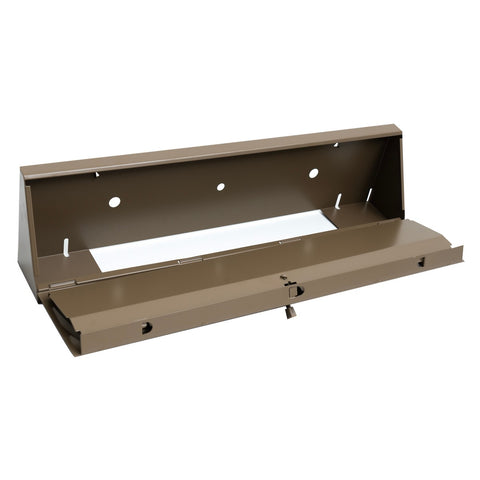 18" Brown Steel Corner Baseboard Register, Round Airflow Adjustable Vent Cover