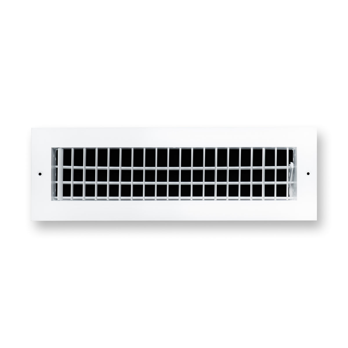 16"x4" White Aluminum Adjustable Decorative Vent Cover, Rust-Proof Supply Grille for Wall & Ceiling