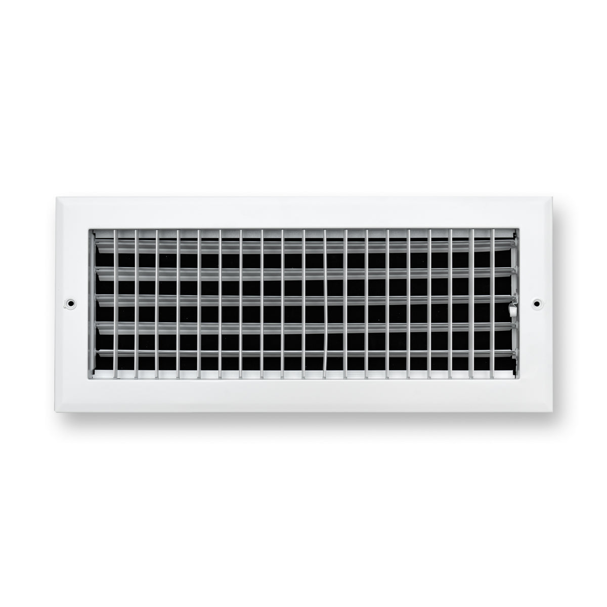 16"x6" White Aluminum Adjustable Decorative Vent Cover, Rust-Proof Supply Grille for Wall & Ceiling