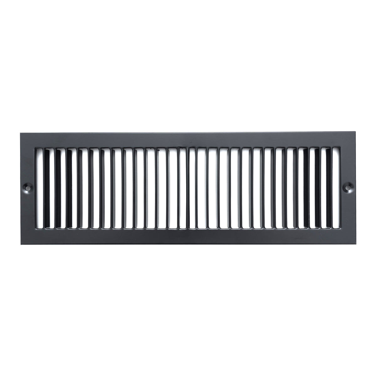 4"x14" Black Toe Kick Vent Cover, Cabinet Toe Space HVAC Register Grille