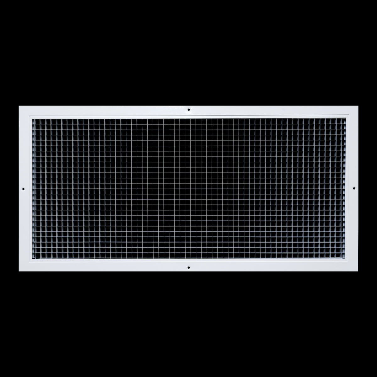14"x30" White Aluminum Eggcrate Return Air Grille, Low-Noise High-Airflow Rust-Proof Vent Cover