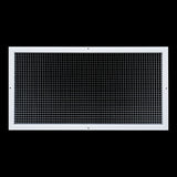 16"x32" White Aluminum Eggcrate Return Air Grille, Low-Noise High-Airflow Rust-Proof Vent Cover