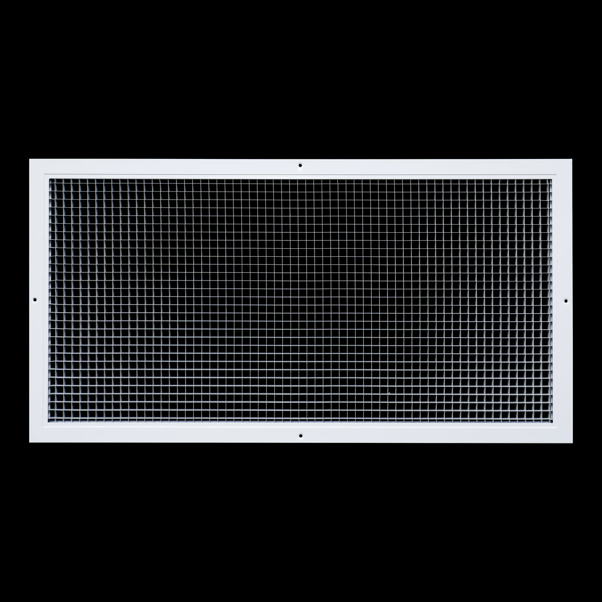 16"x32" White Aluminum Eggcrate Return Air Grille, Low-Noise High-Airflow Rust-Proof Vent Cover