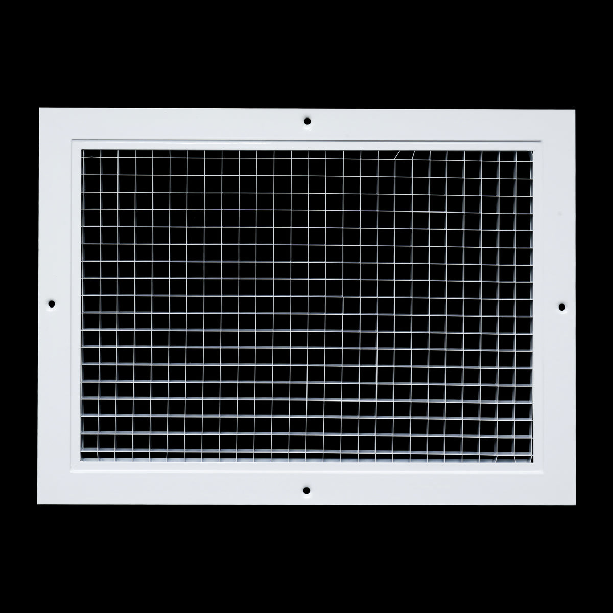 14"x10" White Aluminum Eggcrate Return Air Grille, Low-Noise High-Airflow Rust-Proof Vent Cover