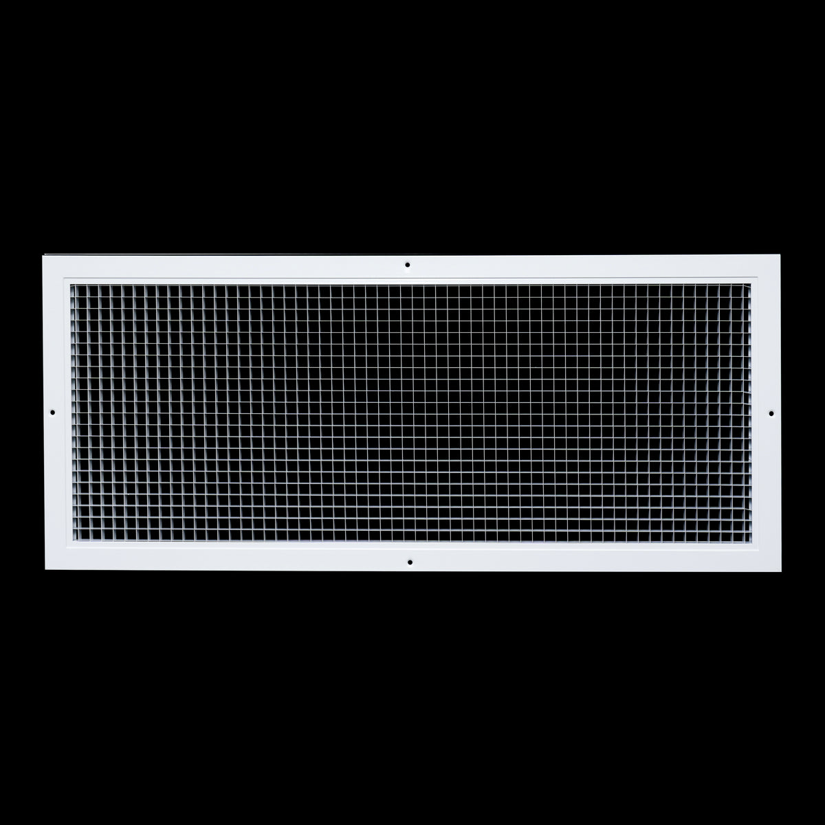 30"x12" White Aluminum Eggcrate Return Air Grille, Low-Noise High-Airflow Rust-Proof Vent Cover