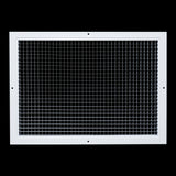 14"x20" White Aluminum Eggcrate Return Air Grille, Low-Noise High-Airflow Rust-Proof Vent Cover