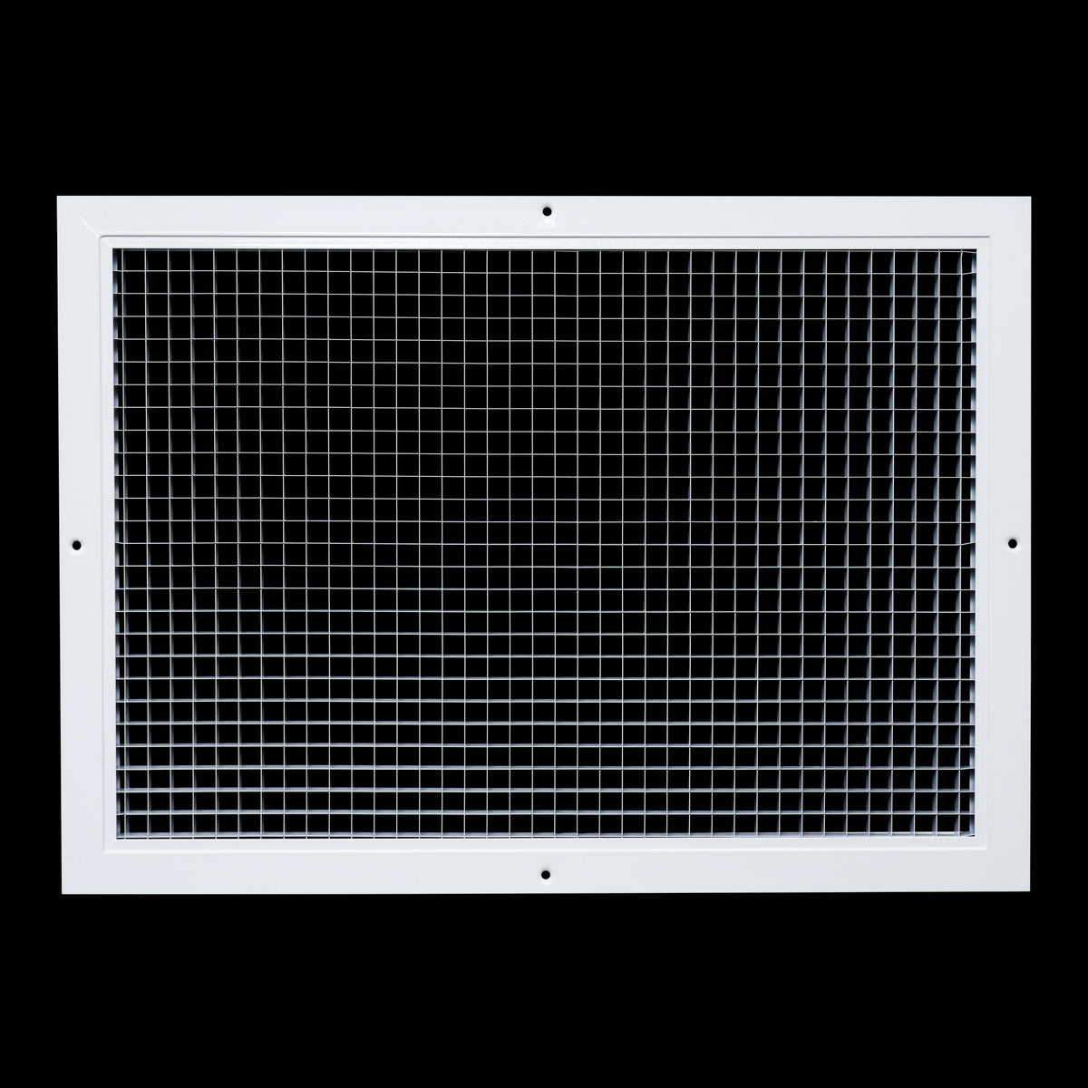14"x20" White Aluminum Eggcrate Return Air Grille, Low-Noise High-Airflow Rust-Proof Vent Cover