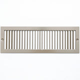 14"x4" Brown Toe Kick Vent Cover, Cabinet Toe Space HVAC Register Grille