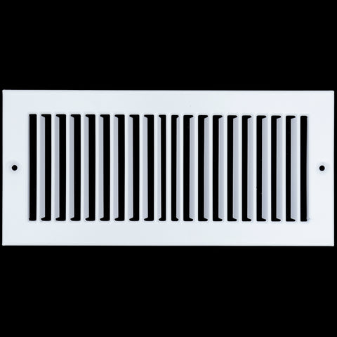 airgrilles 4" x 10" toe kick register grille vent cover outer dimensions: 5.5" x 11.5" white hnd-tgs-wh-4x10  1