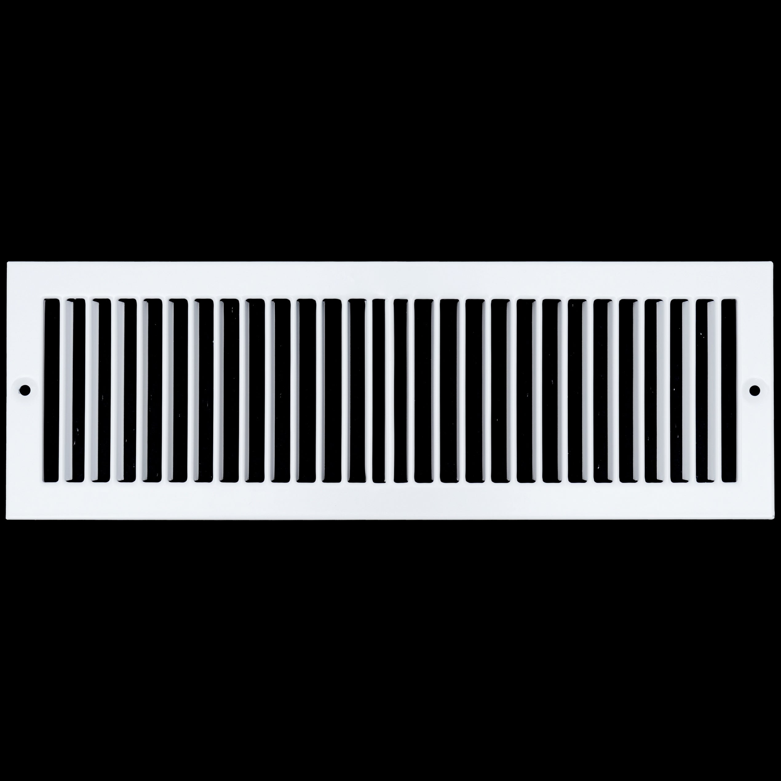 airgrilles 4" x 14" toe kick register grille vent cover outer dimensions: 5.5" x 15.5" white hnd-tgs-wh-4x14  1