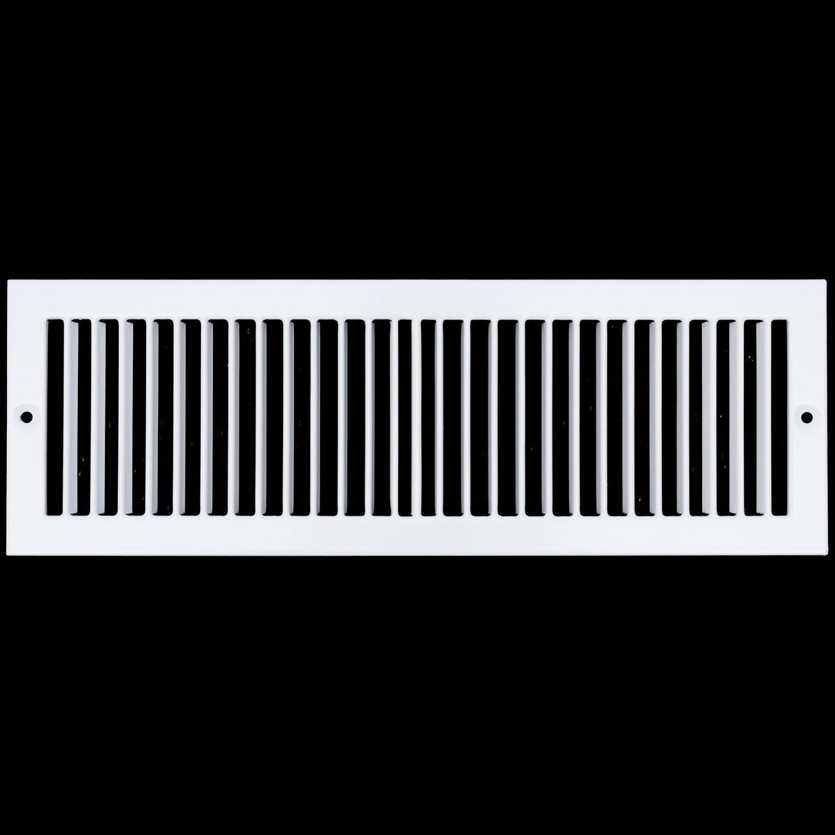 airgrilles 4" x 14" toe kick register grille vent cover outer dimensions: 5.5" x 15.5" white hnd-tgs-wh-4x14  1